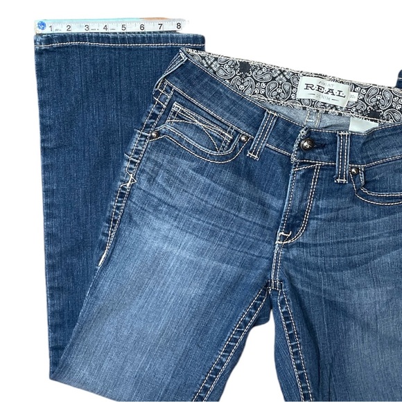 ARIAT Women’s Bootcut Mid Rise Jeans size 30 - Picture 8 of 10